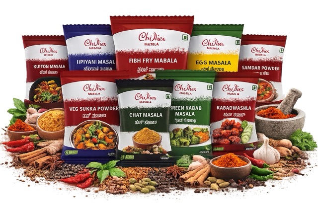 Chillies Masala lineup